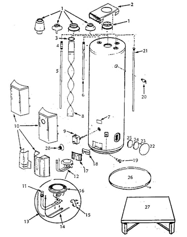 Round gas