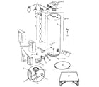 State Stove 5-50-NGRT8-2 functional replacement parts diagram