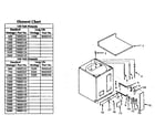 Crosley 5-40-10T47 functional replacement parts diagram