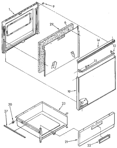 Door and drawer