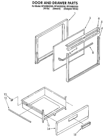 Door and drawer