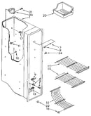 Freezer liner