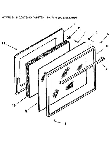 Oven door