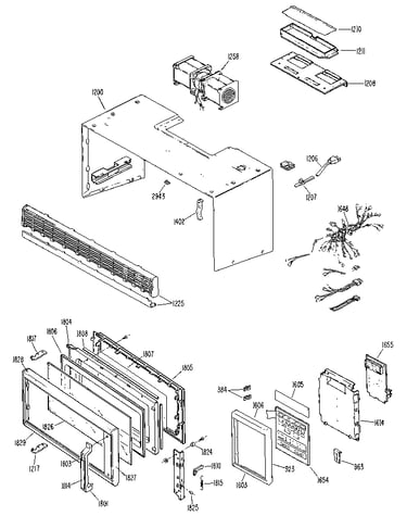Cover/door and control panel