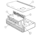 Trion 442502-003 functional replacement parts diagram