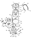 Washer-tubs, hoses, motor