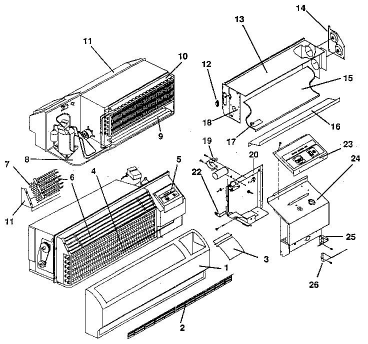 Non functional parts