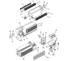 Climette/Keeprite/Zoneaire THA12R50RTA functional parts diagram