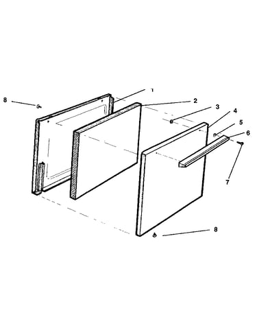 Oven door