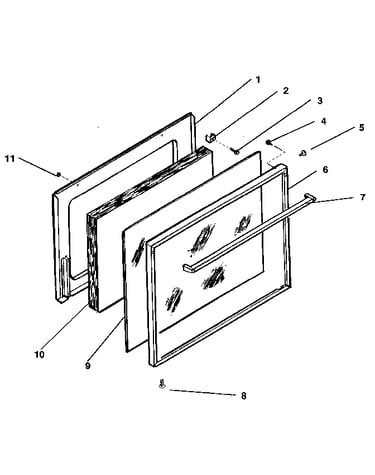 Oven door