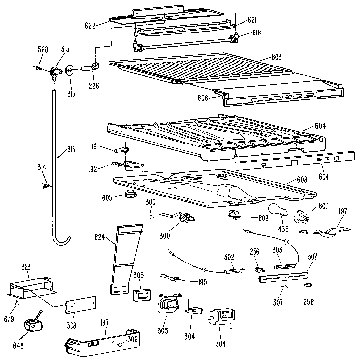 Compartment separator