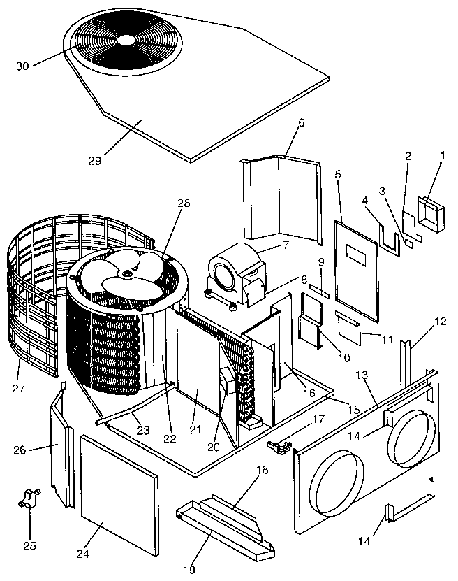 Non functional parts