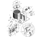 Sears 867814602 functional parts diagram