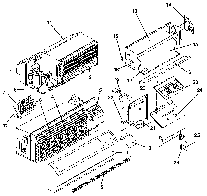 Non functional parts