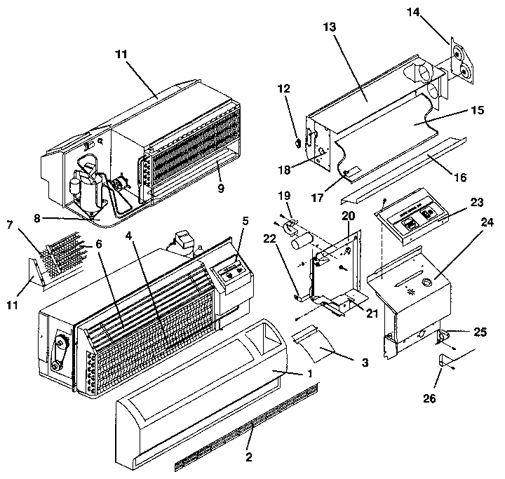 Non functional parts