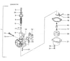 Craftsman 298586193 carburetor diagram