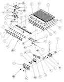 Comparment separator/divider block