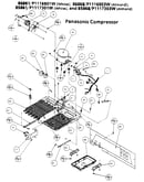 Unit parts- panasonic compressor