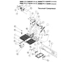 Amana 86868-P1116904W unit parts- tecumseh compressor diagram