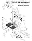 Unit parts- tecumseh compressor