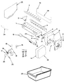 Optional ice maker kit