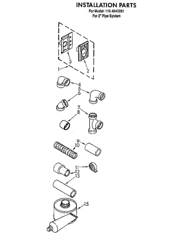 Installation parts