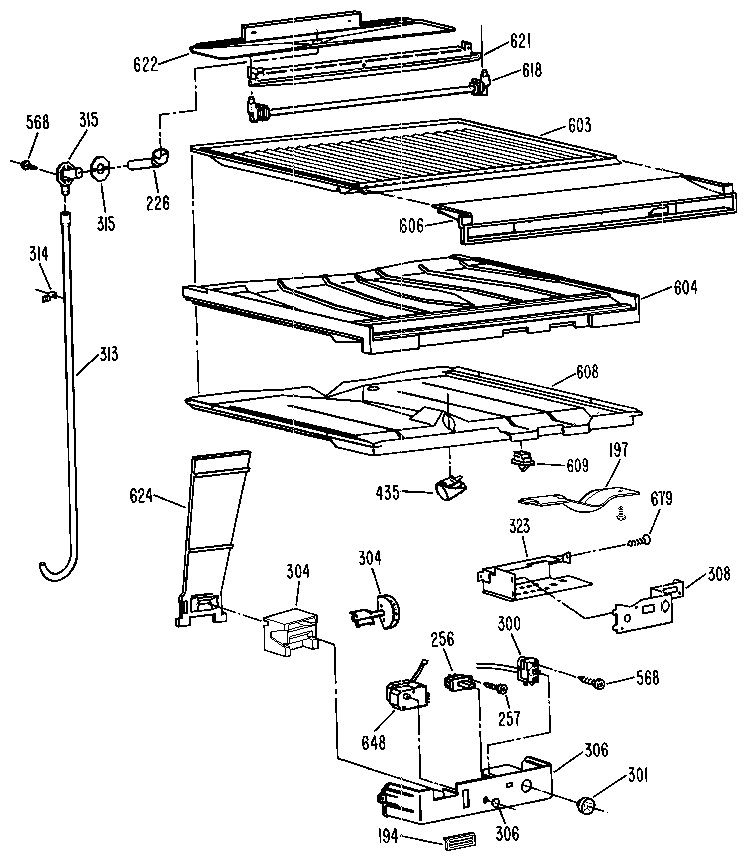 Compartment separator