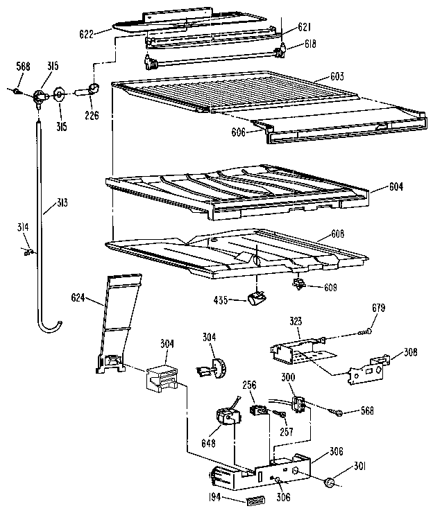 Compartment separator