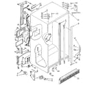 Kenmore 1069507613 cabinet diagram