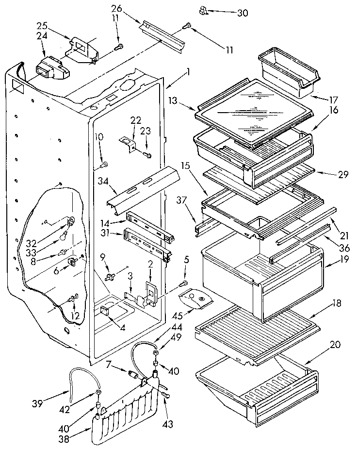 Refrigerator liner