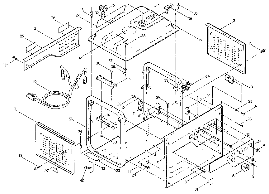 Engine cradle assembly