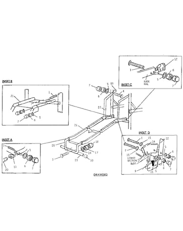 Slide assembly d