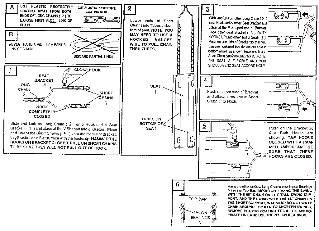 Swing assembly