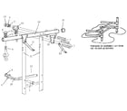 Sears 51272730 frame assembly a diagram