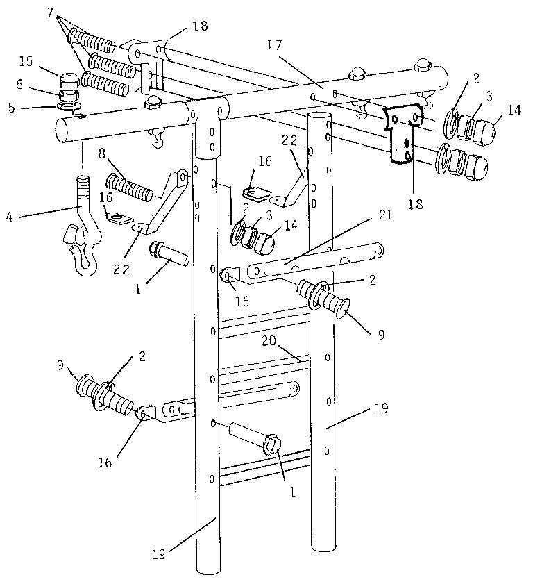 Frame assembly b