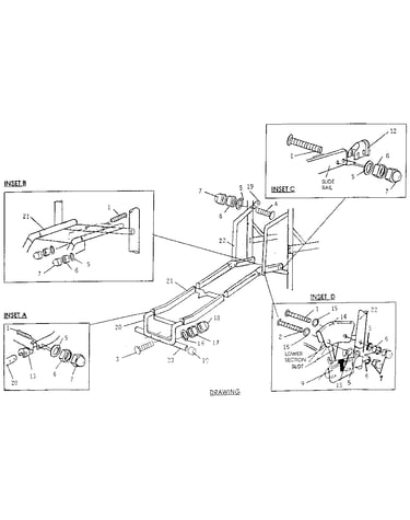 Slide assembly d