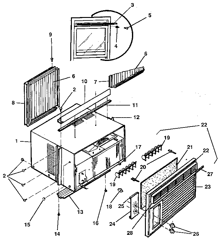 CABINET AND FRONT PANEL