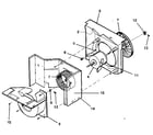 Kenmore 2539710820 fan diagram