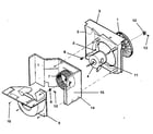 Kenmore 2539710820 fan diagram