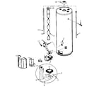 Kenmore 153334551 replacement parts diagram