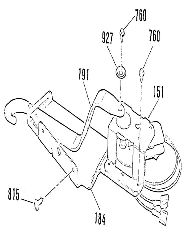 Door lock section