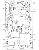 Power & control circuit board (part no. 15544)