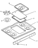 Cooktop section