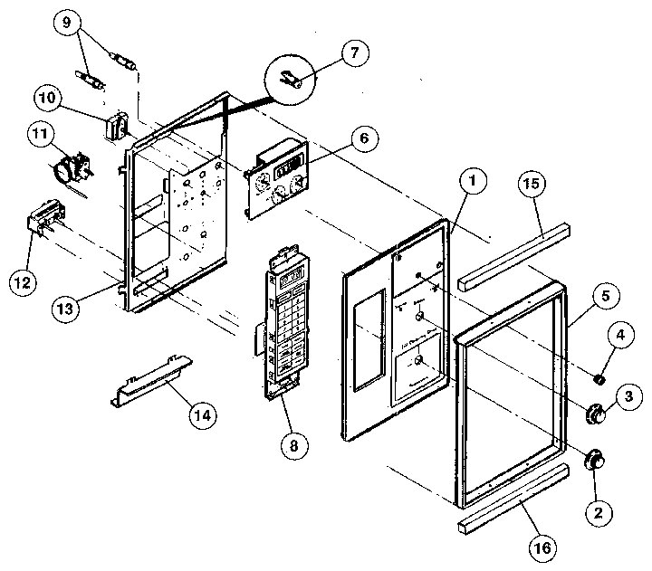 UPPER CONTROL PANEL
