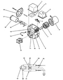 Motor and pump assembly