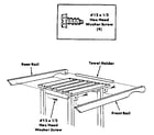 Craftsman 2581062510 rear roller diagram