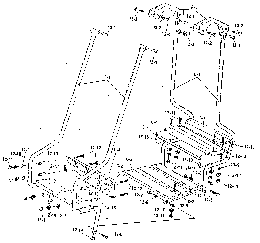 LAWN SWING HARDWARE BAG #95611