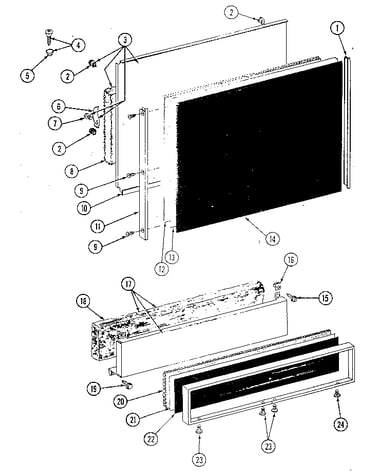 Front & access panel