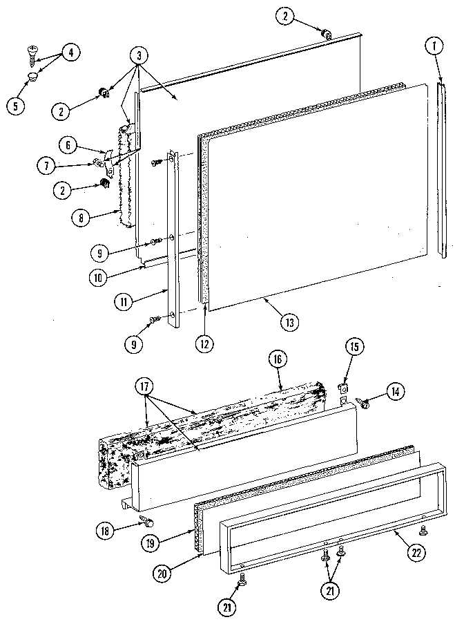 Front & access panel
