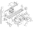 Weslo WL610500 unit parts diagram